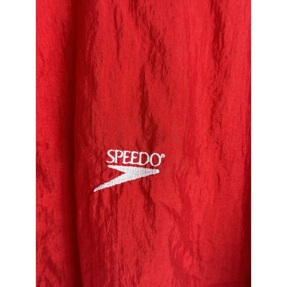 Vintage Red Speedo Windbreaker Jacket - Picture 3 of 13